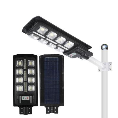 China 150w outdoor use waterproof IP65 ABS material integrated solar powered led street light with auto intensity control for sale