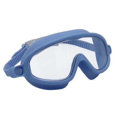 China Anti Fog Waterproof 100% liquid silicone frame swimming goggles kids swim goggles swim glasses for sale