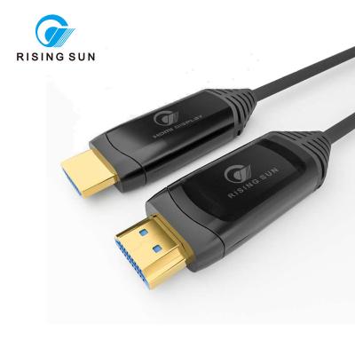 China OEM ODM 2.0 4k 3d Hdmi Cable 10m 30m 100m High Speed Environmental Friendly Fiber AOC Hdmi Cable for sale