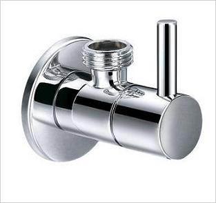 China Brass Wall Mounted Single Lever Handle Angle Taps With For Faucet for sale