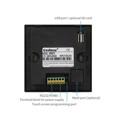 중국 65536 트루 컬러 터치 패널 PLC 300cd/m2 WINCE 5.0 시스템 판매용