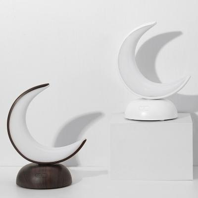 China Contemporary Desktop Moon Aromatherapy Night Light Diffuser Indoor Essential Oil Fragrance Diffuser for sale