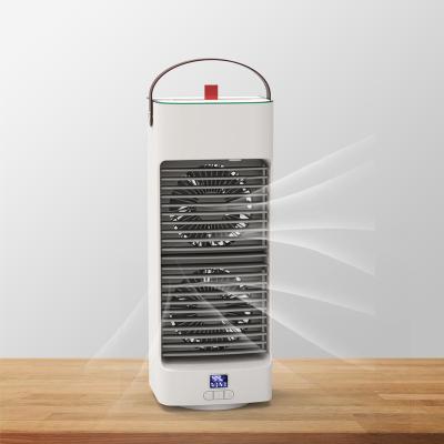 China Rechargeable Air Cooler Fan Water Cooling Desktop Desktop Fan Mini Portable Fans Desk Fan for sale
