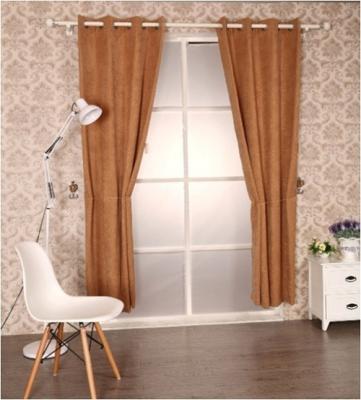 China Embrossed Fleece Polyester Black Out Window Curtain for sale