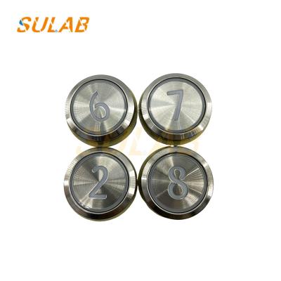 China Elevator accessories Kone round button brand new switch stainless steel round button 863233H03 for sale