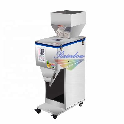 China Semi Automatic Beverage Granule / Rice / Coffee Weighing Filling Machine for sale