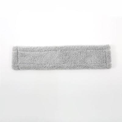 China Sustainable Factory Customized Mop Cloth Dry And Wet Household Microfiber Fabric Mop Head for sale