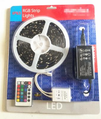 Cina CC a pile non impermeabile della striscia 12V del LED con il telecomando di IR in vendita