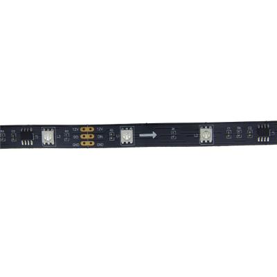 China La tira flexible de 12 voltios llevó las luces, ultravioleta multicolor Cuttable de las luces de tira de Ws2811 LED no en venta
