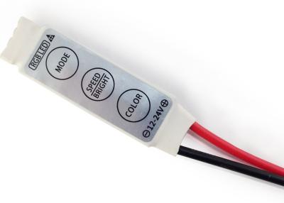 China mini RGB LED modo dinámico del multicolor 144W del regulador de la tira de 12A con cuatro pernos en venta