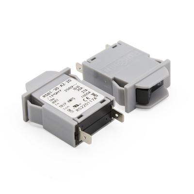 China RSB1 Interruptor de circuito magnético hidráulico 1A 2A 5A 7A 10A 15A 20A 25A 30A 250VAC 80VDC à venda