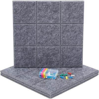China Modern factory wholesale 100% wool felt fabric sound absorbing panel for household theater studio for sale