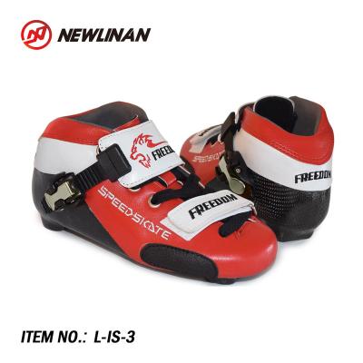 China Professional Hand Made Full Carbon Microfiber Integrated Speed Skate Boot for sale