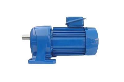 China Electric Inline Helical Gear Motor Reducer Gearbox For Concrete Mixer for sale