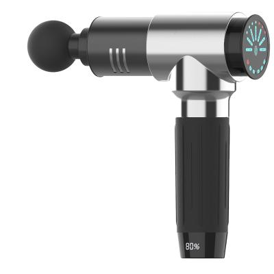 China High Quality Professional Forbeauty 14mm Deep Cloth 30 Speed Massage Gun LCD Display With 8 Heads for sale