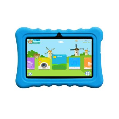 China Hot Sale Educational 7 Inch Quad Core WiFi Android 9.0 Baby Children Kids Fire Learning Tablets for sale