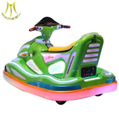 China Hansel amusement park electric kids shipping mall motorcycle boat for sales for sale