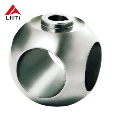 China Titaniumballen ASTM B863 Hoogsterkte Gr5 Titaniumball Solid Titanium 12mm Ball voor watervoorziening Te koop
