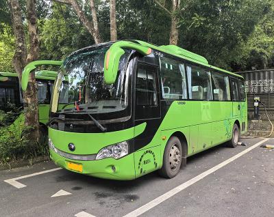 Cina Autobus elettrico usato con aria condizionata in vendita