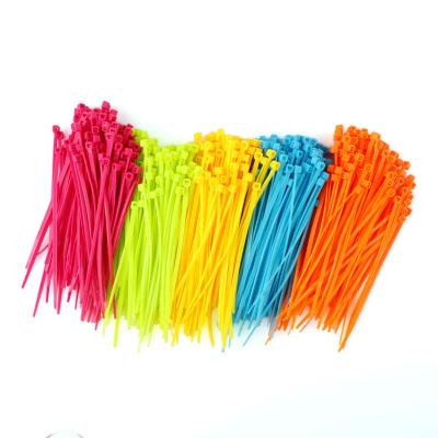 China Eco-friendly Plastic Self-locking Nylon Cable Ties Price Self-locking Nylon Cable Ties /Zip Ties Size / Reusable Electrical Wiring Cable Ties China for sale