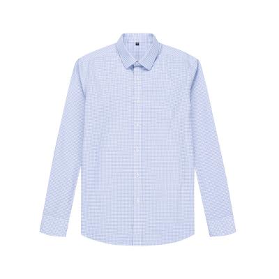China Wholesale 100% Cotton Fashion Mens 100% Cotton Shirts Long Sleeve Non Iron Slim Fit Shirt for sale