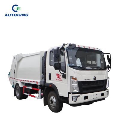 Cina 1.2 tonnellate Camion sanitario 2525 Piccolo camion di raccolta rifiuti Caricatore posteriore in vendita