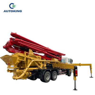 China 18000kg caminhão de concreto e bomba 400l grande caminhão diesel de bomba à venda