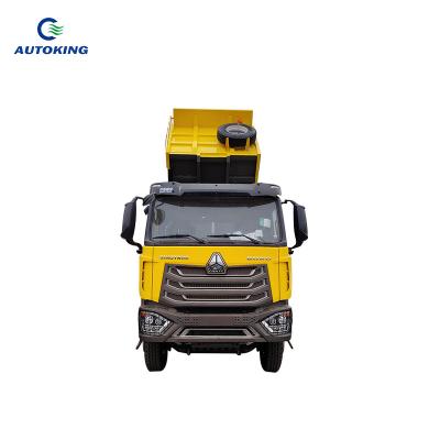 China 351HP - 450HP Usado Howo Dump Truck 8x4 Hidráulico Pto Dump Truck à venda