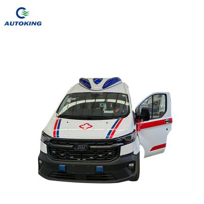 Chine Premiers secours FORD Ambulance équipement médical diesel Véhicule d'ambulance à vendre
