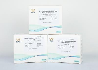Chine Assurez la cassette rapide d'essai d'hormone thyroïdienne d'antigène de forte stabilité de T3 à vendre