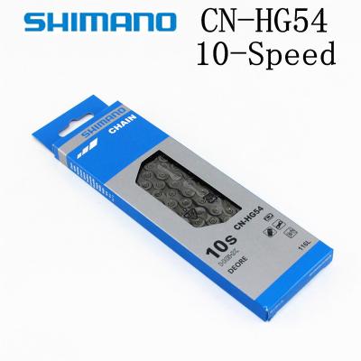 China SHIMANO DEORE XT SLX M6000 M610 M780 M670 HG54 10-Speed Mountain Bike Bicycle Chain CN-HG54 MTB ROAD HG54 Chains for sale
