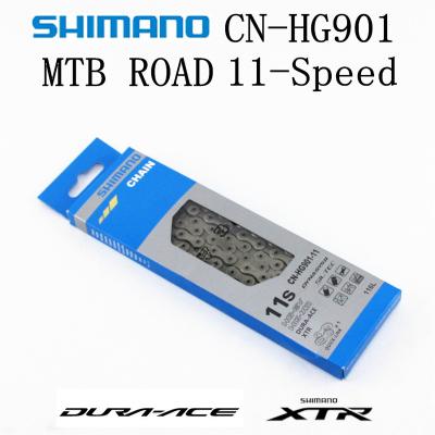 China SHIMANO DURA-ACE XTR HG901 HG900 Chain DURA LE CÆ CN-HG901 MTB 11-Speed Mountain Bike Chain HG-X SIL-TEC Road Bike Chains CN-HG901 for sale