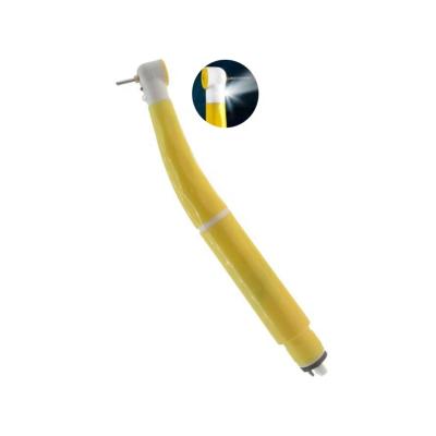 China Disposable Dental Plastic LED Handpiece High Speed Dental Turbine with LED - H for sale