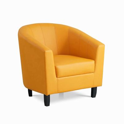 China Soft / With Armrest Soft / With Armrest Cheap Luxury Leather Dining Chairs Wooden Leg Painting Dining Chairs for sale