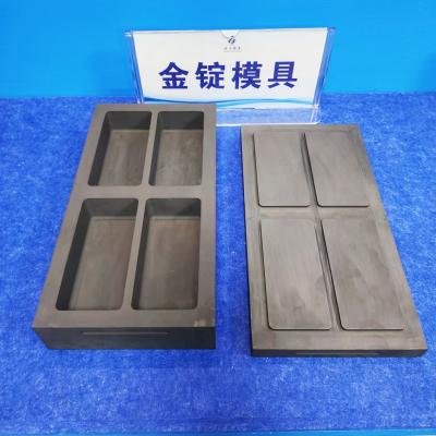 Chine Bloc de graphite isostatique pour la coulée de barres d'or et d'argent à vendre