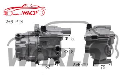 China 8837047033 DCP50501 Electric Compressor For Toyota Yaris1.5 For Auris For Prius1.8 WXHB015 for sale