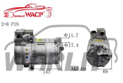 China 64526998210 Electric Car AC Compressor HVCC33 Auto AC Electric Compressor For BMW 3/X1/I3 WXHB019 for sale