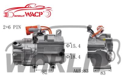 China 8837050010 0422000102 Electric Car Ac Compressor For Lexus LS600HL 3.5 WXHB013 for sale