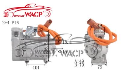 China SHS27M4230 Car Air Conditioner Compressor For Honda Fit For Vezel GP5 1.5 Hybrid WXHB060 for sale