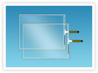 China 5W RTP 10.4“,12.1”,14.1“ 5Wire resistive Touch Panel With anti-Glare and USB controller for sale