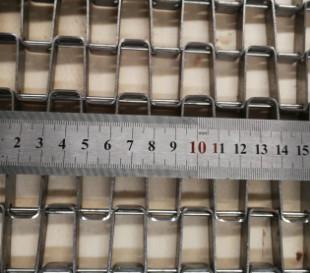 Cina Cavo piano Mesh For Bakery della cinghia di Flex Enrobe Stainless Steel Conveyor in vendita
