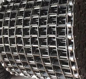 Cina Il ferro di collegamento della scala ha galvanizzato il cavo saldato Mesh Conveyor Belt in vendita