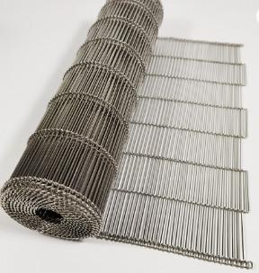 China Pizza Oven 316 Stainless Steel Wire Conveyor Food Mesh Belt For Baking for sale