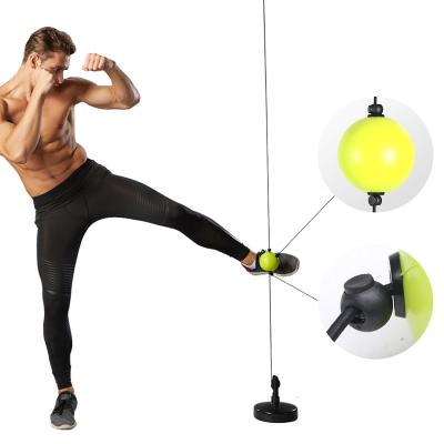China Indoor Height Adjustable Eye Reaction MIXED Chuck Double End Boxing Speed Golfer Boxing Reflective Ball for sale