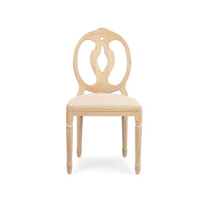 China Other Modern Solid Wood Cross Back Chair Wedding Event Gold Stainless Steel Used Dining Chairs for sale