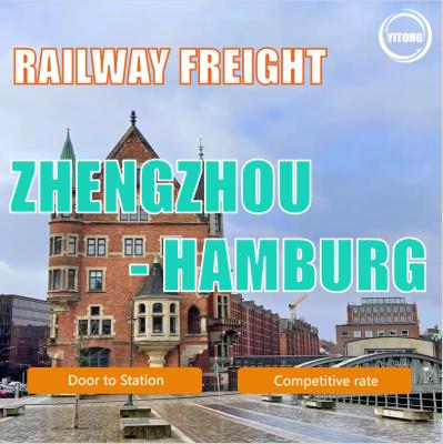 China Railway Freight Transport From China to Europe Hamburg, Germany for sale