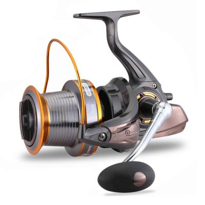 China Metal Body 12+1BB OF3000-9000 Aluminum Bearings Fishing Spinning Reel 4.11:1 Big Saltwater Reels Super Fish Wheel High Speed Fish Wheel for sale