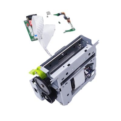 China Black And White High Speed 80mm USB / RS232 Ports Auto Cutter Thermal Kiosk Ticket Printer for sale