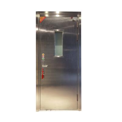 China Fire prevention Hot Selling Product 68mm Door Leaf Thickness Stainless Steel Door Price 70 Steel Door Single for sale