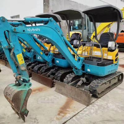 China Small Secondhand Kubota U15 mini crawler excavator used digger with cheap price 0.04m³ for sale